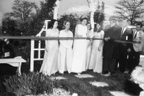 Ribbon cutting by Q Shenandoah